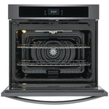 Frigidaire FCWS3027AD Single Wall Oven, 30 inch Exterior Width, Convection, Self Clean, 5.3 cu. ft. Capacity, Black Stainless Steel colour