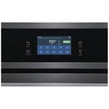 Frigidaire FCWS3027AD Single Wall Oven, 30 inch Exterior Width, Convection, Self Clean, 5.3 cu. ft. Capacity, Black Stainless Steel colour