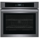 Frigidaire FCWS3027AD Single Wall Oven, 30 inch Exterior Width, Convection, Self Clean, 5.3 cu. ft. Capacity, Black Stainless Steel colour