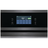 Frigidaire FCWS3027AD Single Wall Oven, 30 inch Exterior Width, Convection, Self Clean, 5.3 cu. ft. Capacity, Black Stainless Steel colour