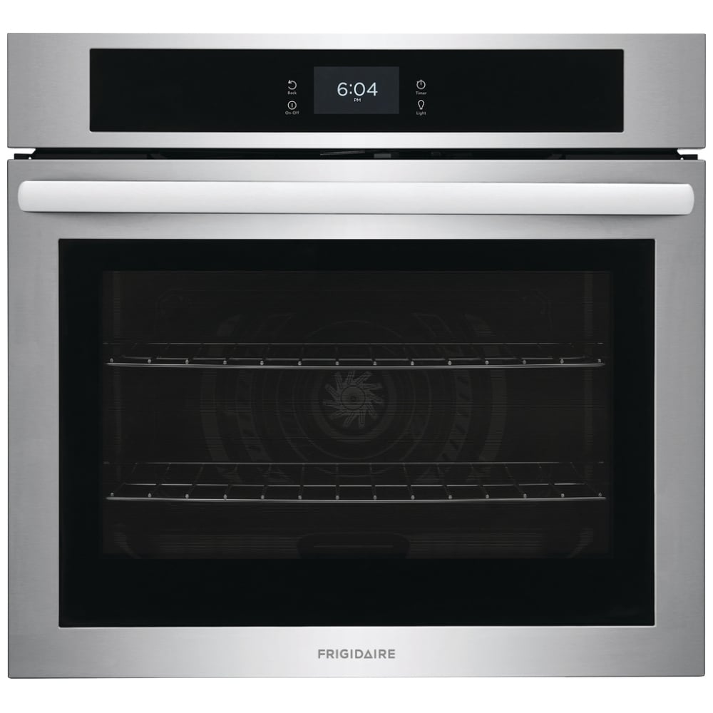 Frigidaire FCWS3027AS Single Wall Oven, 30 inch Exterior Width, Convection, Self Clean, 5.3 cu. ft. Capacity, Stainless Steel colour