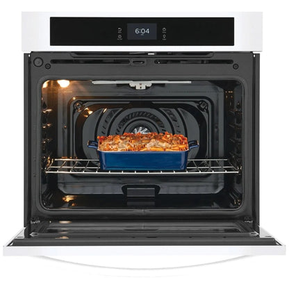 Frigidaire 30" Electric Single Wall Oven with Fan Convection  FCWS3027AW
