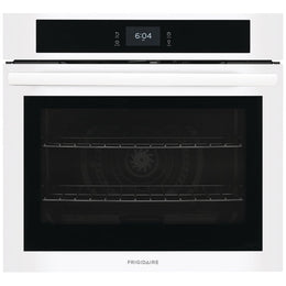 Frigidaire FCWS3027AW Single Wall Oven, 30 inch Exterior Width, Convection, Self Clean, 5.3 cu. ft. Capacity, White colour