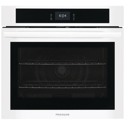Frigidaire 30" Electric Single Wall Oven with Fan Convection FCWS3027AW