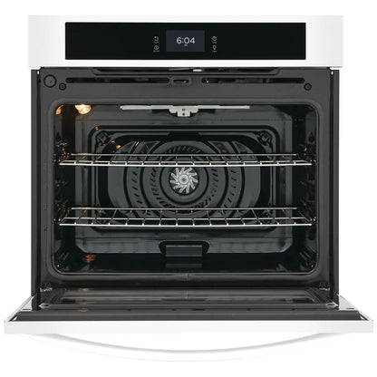 Frigidaire 30" Electric Single Wall Oven with Fan Convection  FCWS3027AW