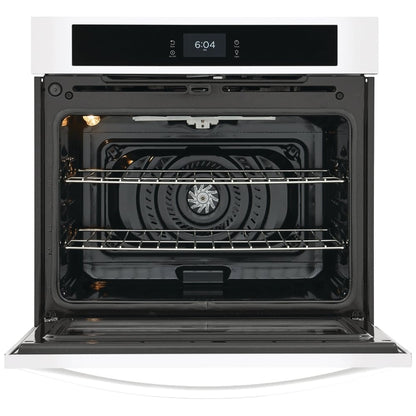 Frigidaire 30" Electric Single Wall Oven with Fan Convection FCWS3027AW