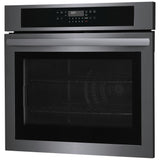 Frigidaire FCWS3030AD Single Wall Oven, 30 inch Exterior Width, Convection, 5.3 cu. ft. Capacity, Air Fry, Black Stainless Steel colour