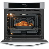 Frigidaire FCWS3030AS Single Wall Oven, 30 inch Exterior Width, Convection, 5.3 cu. ft. Capacity, Air Fry, Stainless Steel colour
