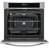 Frigidaire FCWS3030AS Single Wall Oven, 30 inch Exterior Width, Convection, 5.3 cu. ft. Capacity, Air Fry, Stainless Steel colour