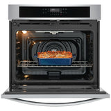 Frigidaire FCWS3030AS Single Wall Oven, 30 inch Exterior Width, Convection, 5.3 cu. ft. Capacity, Air Fry, Stainless Steel colour