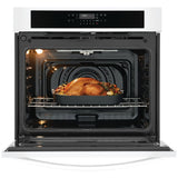 Frigidaire FCWS3030AW Single Wall Oven, 30 inch Exterior Width, Convection, 5.3 cu. ft. Capacity, Air Fry, White colour