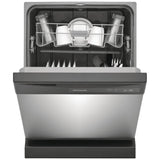 Frigidaire FDPC4221AS Dishwasher, 24 inch Exterior Width, 62 dB Decibel Level, Full Console, 2 Wash Cycles, 12 Capacity (Place Settings), Hard Food Disposal, 2 Loading Racks, Stainless Steel colour