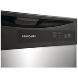 Frigidaire FDPC4221AS Dishwasher, 24 inch Exterior Width, 62 dB Decibel Level, Full Console, 2 Wash Cycles, 12 Capacity (Place Settings), Hard Food Disposal, 2 Loading Racks, Stainless Steel colour