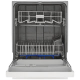 Frigidaire FDPC4221AW Dishwasher, 24 inch Exterior Width, 62 dB Decibel Level, Full Console, 5 Wash Cycles, 12 Capacity (Place Settings), Hard Food Disposal, 2 Loading Racks, White colour