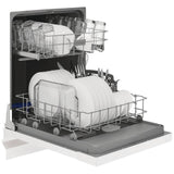 Frigidaire FDPC4221AW Dishwasher, 24 inch Exterior Width, 62 dB Decibel Level, Full Console, 5 Wash Cycles, 12 Capacity (Place Settings), Hard Food Disposal, 2 Loading Racks, White colour