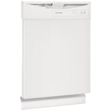Frigidaire FDPC4221AW Dishwasher, 24 inch Exterior Width, 62 dB Decibel Level, Full Console, 5 Wash Cycles, 12 Capacity (Place Settings), Hard Food Disposal, 2 Loading Racks, White colour
