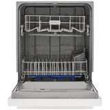 Frigidaire FDPC4221AW Dishwasher, 24 inch Exterior Width, 62 dB Decibel Level, Full Console, 5 Wash Cycles, 12 Capacity (Place Settings), Hard Food Disposal, 2 Loading Racks, White colour