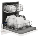 Frigidaire FDPC4221AW Dishwasher, 24 inch Exterior Width, 62 dB Decibel Level, Full Console, 5 Wash Cycles, 12 Capacity (Place Settings), Hard Food Disposal, 2 Loading Racks, White colour