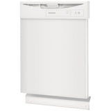 Frigidaire FDPC4221AW Dishwasher, 24 inch Exterior Width, 62 dB Decibel Level, Full Console, 5 Wash Cycles, 12 Capacity (Place Settings), Hard Food Disposal, 2 Loading Racks, White colour