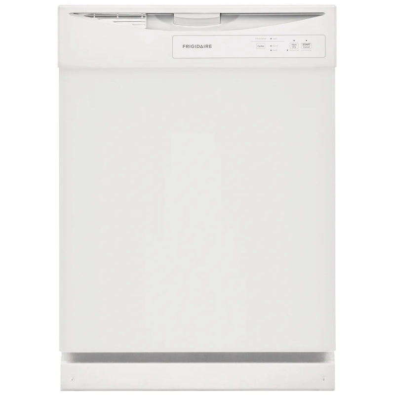 Frigidaire FDPC4221AW Dishwasher, 24 inch Exterior Width, 62 dB Decibel Level, Full Console, 5 Wash Cycles, 12 Capacity (Place Settings), Hard Food Disposal, 2 Loading Racks, White colour