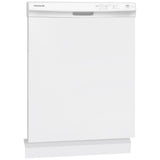 Frigidaire FDPC4314AW Dishwasher, 24 inch Exterior Width, 54 dB Decibel Level, Full Console, Plastic Interior, 4 Wash Cycles, 14 Capacity (Place Settings), Hard Food Disposal, 2 Loading Racks, White colour