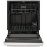Frigidaire FDPC4314AW Dishwasher, 24 inch Exterior Width, 54 dB Decibel Level, Full Console, Plastic Interior, 4 Wash Cycles, 14 Capacity (Place Settings), Hard Food Disposal, 2 Loading Racks, White colour