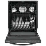 Frigidaire FDPH4316AD Dishwasher, 24 inch Exterior Width, 52 dB Decibel Level, Fully Integrated, Plastic Interior, 4 Wash Cycles, 14 Capacity (Place Settings), Hard Food Disposal, 2 Loading Racks, Black Stainless Steel colour