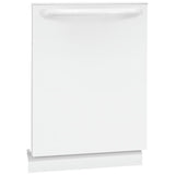 Frigidaire FDPH4316AW Dishwasher, 24 inch Exterior Width, 52 dB Decibel Level, Fully Integrated, Plastic Interior, 4 Wash Cycles, 14 Capacity (Place Settings), Hard Food Disposal, 2 Loading Racks, White colour