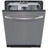 Frigidaire FDSH4502BF Dishwasher, 24 inch Exterior Width, 49 dB Decibel Level, Fully Integrated, Stainless Interior, 5 Wash Cycles, 14 Capacity (Place Settings), 3 Loading Racks, Stainless Steel colour