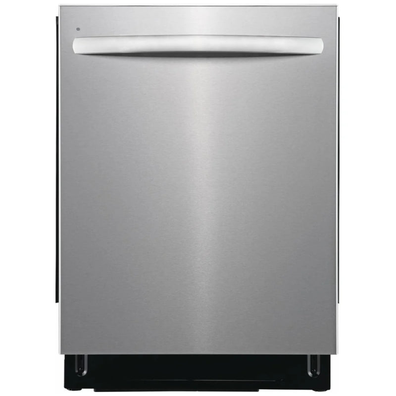 Frigidaire FDSH4502BF Dishwasher, 24 inch Exterior Width, 49 dB Decibel Level, Fully Integrated, Stainless Interior, 5 Wash Cycles, 14 Capacity (Place Settings), 3 Loading Racks, Stainless Steel colour