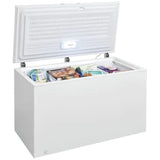 Frigidaire FFCL1542AW Chest Freezer, 30 inch Width, 14.8 cu. ft. Capacity, Manual, Interior Light (Freezer), White colour