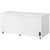 Frigidaire FFCL2042AW Chest Freezer, 74 inch Width, 19.8 cu. ft. Capacity, Manual, Interior Light (Freezer), White colour