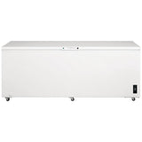 Frigidaire FFCL2542AW Chest Freezer, 84 inch Width, 24.8 cu. ft. Capacity, Manual, Interior Light (Freezer), White colour