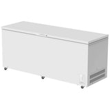 Frigidaire FFCL2562AW Chest Freezer, 80 inch Width, 25 cu. ft. Capacity, Manual, ENERGY STAR Certified, Interior Light (Freezer), Convertible Fridge/Freezer, White colour