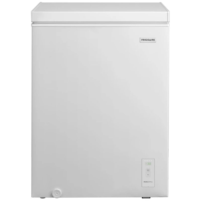 Frigidaire FFCS0562AW Chest Freezer, 24 inch Width, 5.1 cu. ft. Capacity, Manual, Interior Light (Freezer), Convertible Fridge/Freezer, White colour