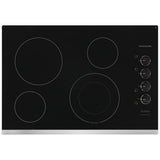 Frigidaire FFEC3025US Electric Cooktop, 30 inch Exterior Width, 4 Burners, 3,000 W Highest Element, Black colour