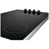 Frigidaire FFEC3025US Electric Cooktop, 30 inch Exterior Width, 4 Burners, 3,000 W Highest Element, Black colour