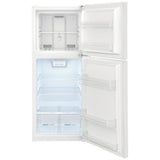 Frigidaire FFET1222UW Top Freezer Refrigerator, 24 inch Width, 11.6 cu. ft. Capacity, ENERGY STAR Certified, White colour