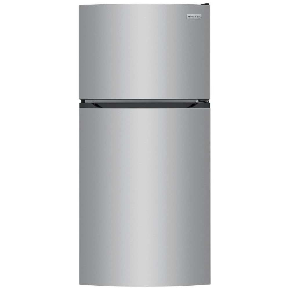 Frigidaire FFHT1425VV Top Freezer Refrigerator, 28 inch Width, 13.9 cu. ft. Capacity, Optional Ice Maker (Special Order), ENERGY STAR Certified, Stainless Steel colour
