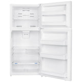 Frigidaire FFHT1814YW Top Freezer Refrigerator, 30 inch Width, 18.2 cu. ft. Capacity, White colour