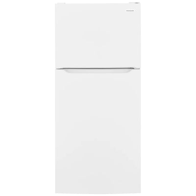 Frigidaire FFHT1814YW Top Freezer Refrigerator, 30 inch Width, 18.2 cu. ft. Capacity, White colour