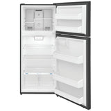 Frigidaire FFHT1822UV Top Freezer Refrigerator, 28 inch Width, 17.6 cu. ft. Capacity, Optional Ice Maker (Special Order), ENERGY STAR Certified, Stainless Steel colour