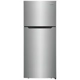 Frigidaire FFHT1822UV Top Freezer Refrigerator, 28 inch Width, 17.6 cu. ft. Capacity, Optional Ice Maker (Special Order), ENERGY STAR Certified, Stainless Steel colour