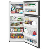 Frigidaire FFHT1822UV Top Freezer Refrigerator, 28 inch Width, 17.6 cu. ft. Capacity, Optional Ice Maker (Special Order), ENERGY STAR Certified, Stainless Steel colour