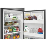 Frigidaire FFHT1822UV Top Freezer Refrigerator, 28 inch Width, 17.6 cu. ft. Capacity, Optional Ice Maker (Special Order), ENERGY STAR Certified, Stainless Steel colour
