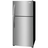 Frigidaire FFHT2022AS Top Freezer Refrigerator, 30 inch Width, 20 cu. ft. Capacity, ENERGY STAR Certified, Stainless Steel colour