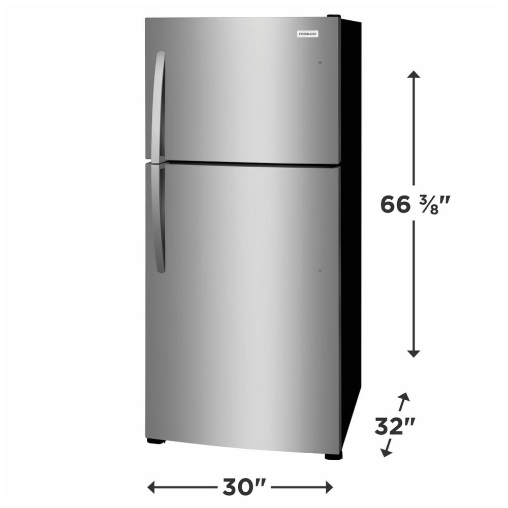 Frigidaire 20.0 Cu. Ft. Top Freezer Refrigerator FFHT2022AS