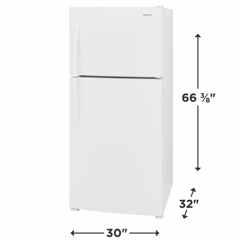 Frigidaire 20.0 Cu. Ft. Top Freezer Refrigerator FFHT2022AW