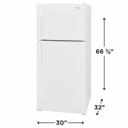 Frigidaire 20.0 Cu. Ft. Top Freezer Refrigerator FFHT2022AW