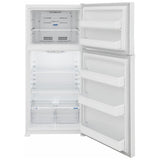 Frigidaire FFHT2022AW Top Freezer Refrigerator, 30 inch Width, 20 cu. ft. Capacity, ENERGY STAR Certified, White colour